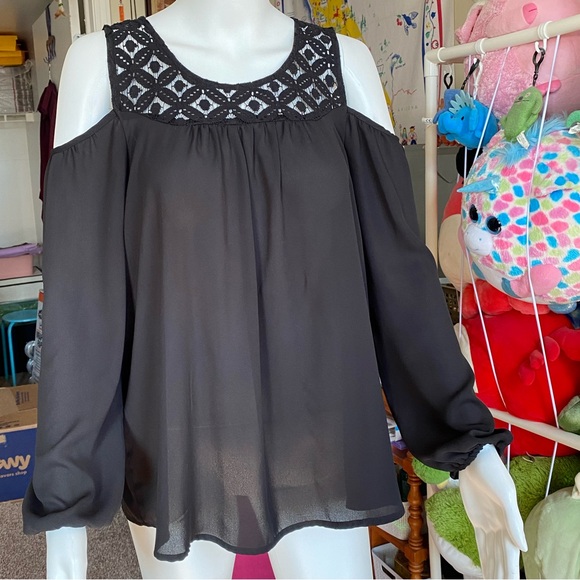 Tops - Black Blouse size small